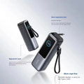 Anker 25000mAh portable charger with 70cm expansion line and portable design for easy use on the go.