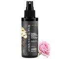 Rose Water Spray bottle alongside a pink rose, highlighting the hydrating and nourishing qualities.